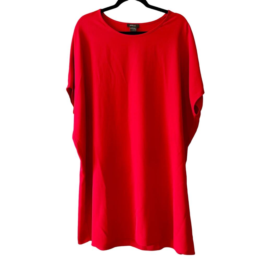 Pure Amici Oversized Lagenlook Short Sleeve Short Dress size 1/XL